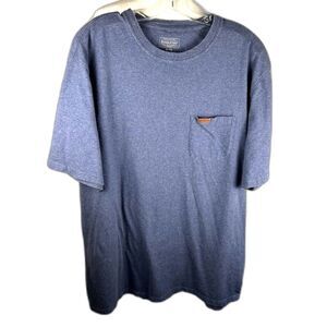 Pendleton Heavy Weight Tee Shirt & Front Pocket Sz XL/TG 100% Cotton